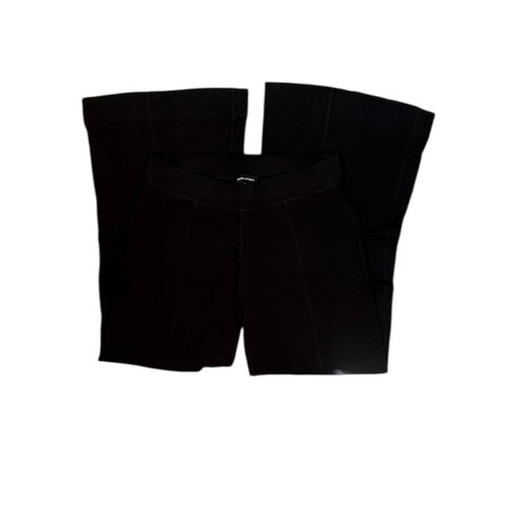 bebe Black Wide Leg Pants - Picture 1 of 3